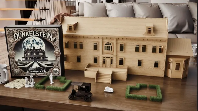 Augmented Reality Transitioning of Dunkelstein Board Game